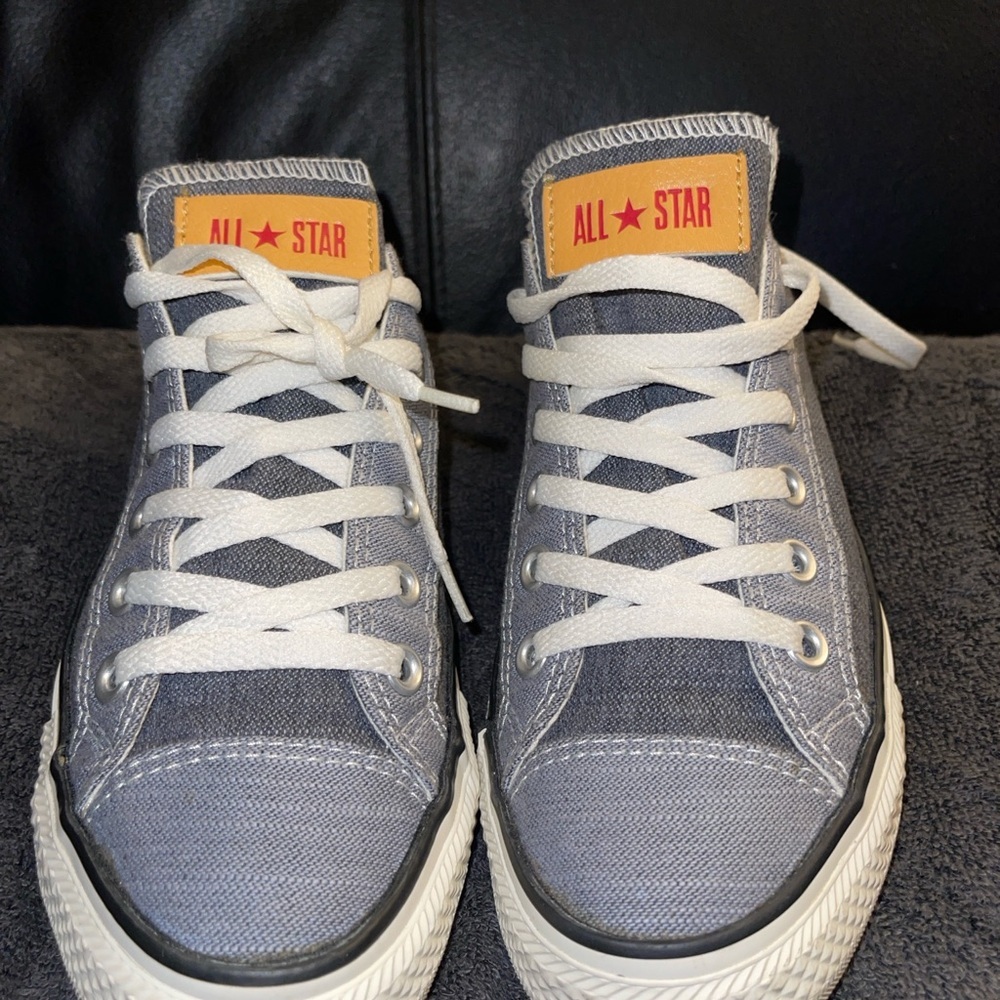 Converse Multi Patch work Converse All Star Sneakers Size 7M /9W Rare /Vintage